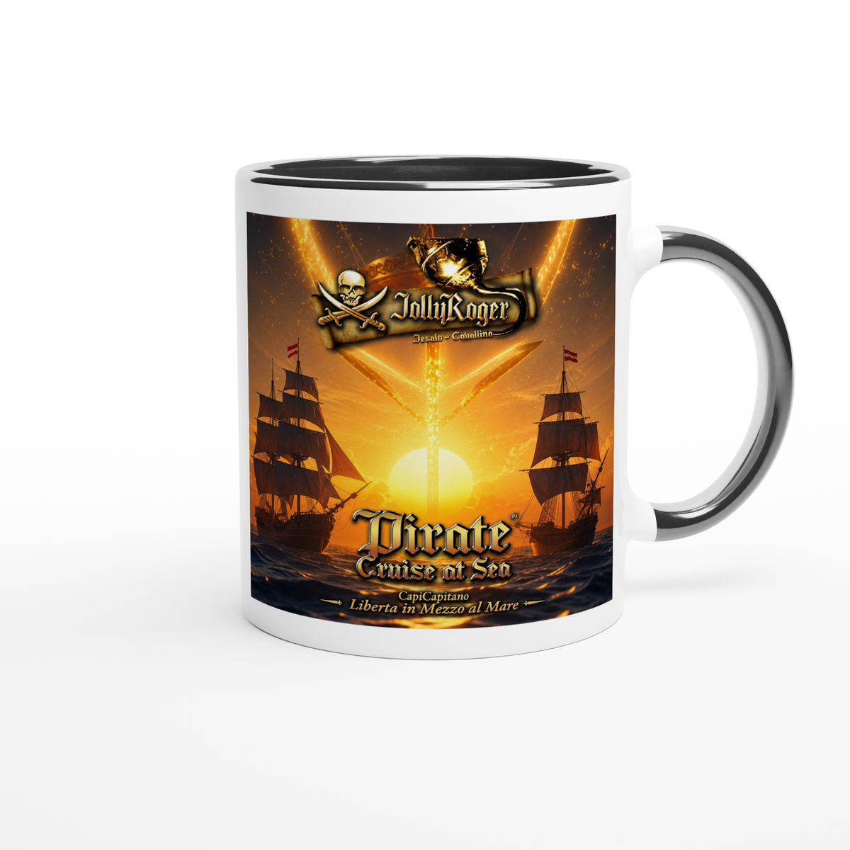 Libertà in mezzo al Mare - Ceramic Mug