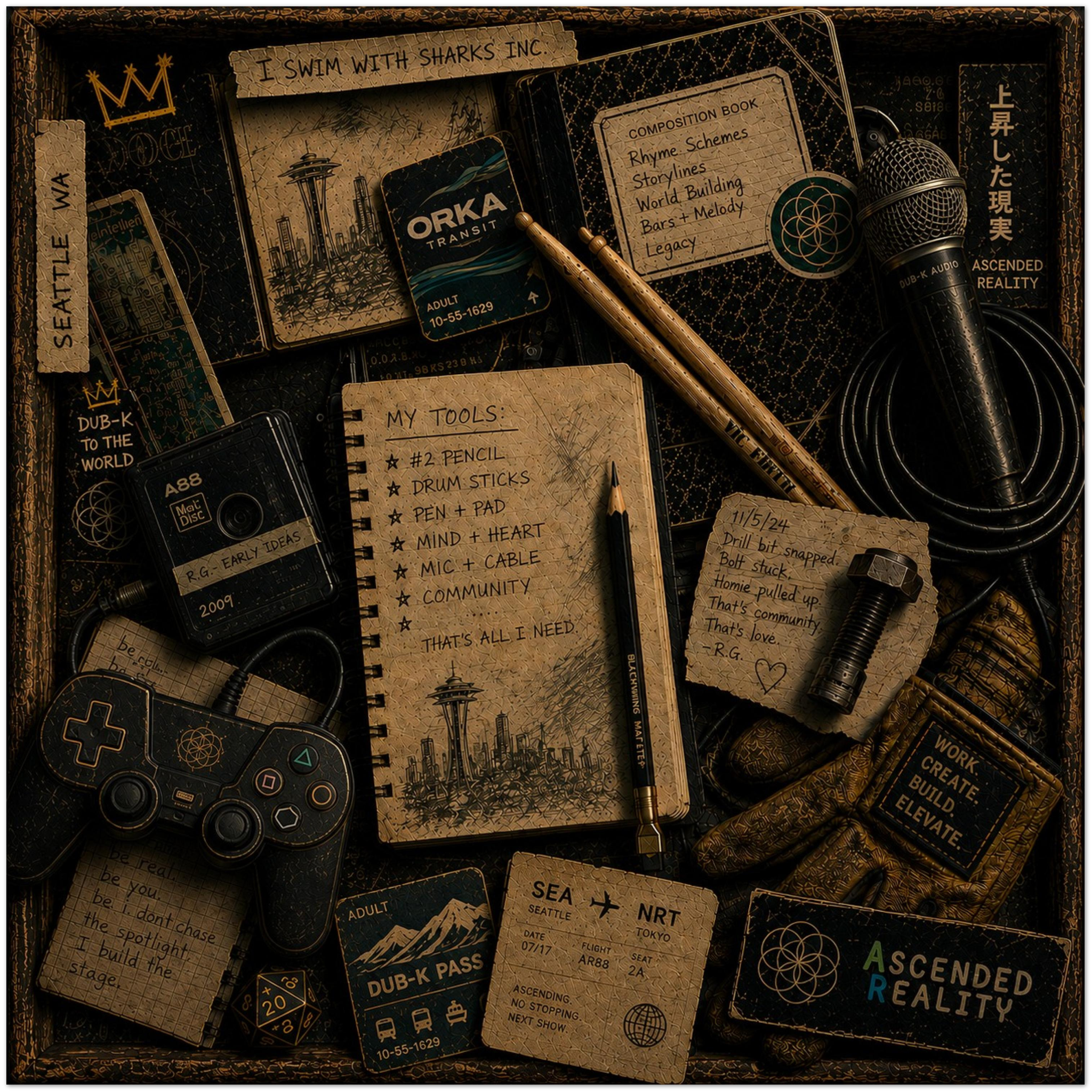 Tools of the Trade (feat. Ev Linett) - Fine Art Poster