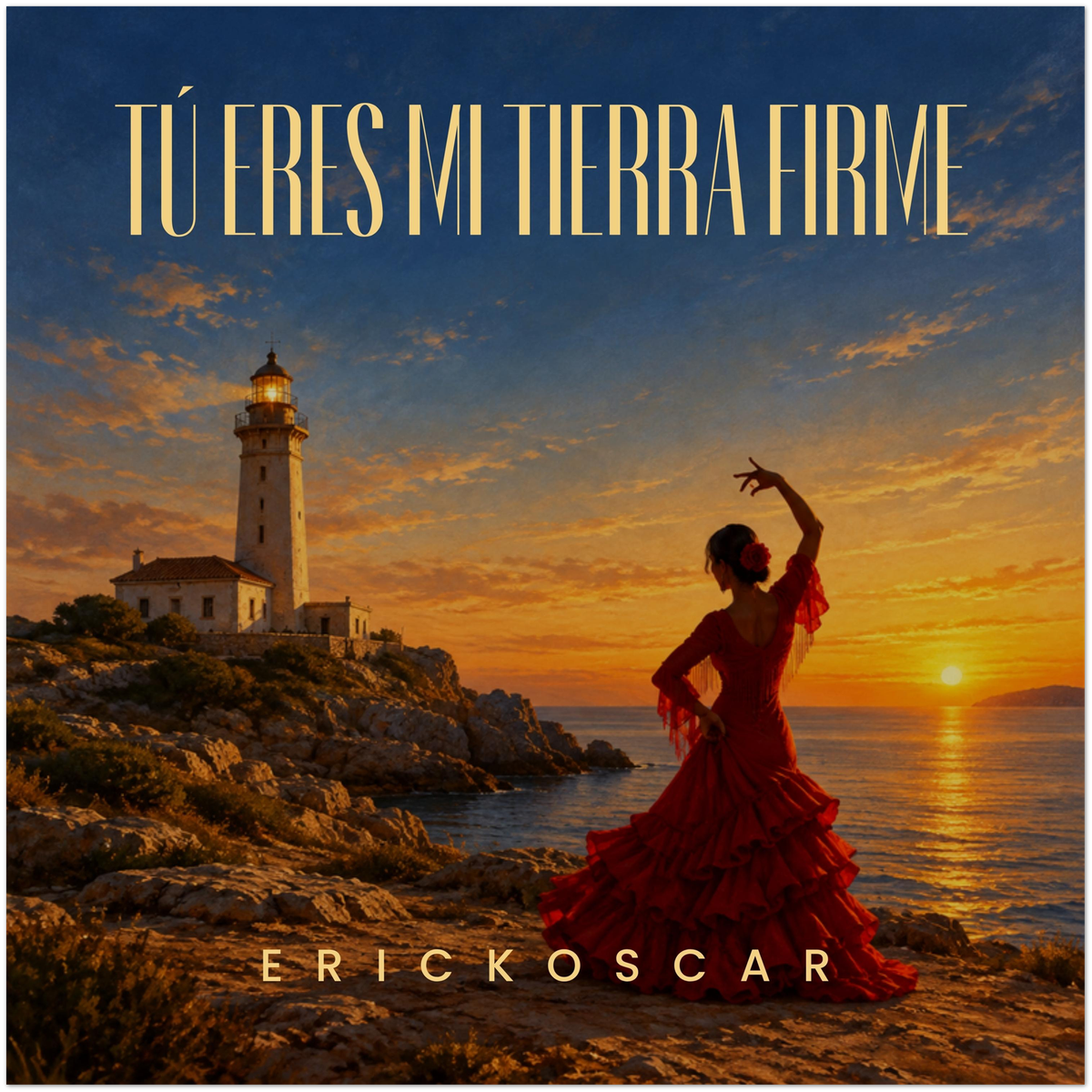 Tú Eres Mi Tierra Firme - Fine Art Poster