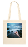 Coastline (With a Blacked-Out Heart) - Tote bag