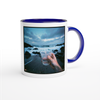 Coastline (With a Blacked-Out Heart) - Ceramic Mug