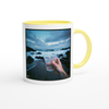 Coastline (With a Blacked-Out Heart) - Ceramic Mug