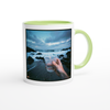 Coastline (With a Blacked-Out Heart) - Ceramic Mug