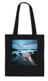 Coastline (With a Blacked-Out Heart) - Tote bag