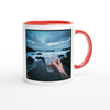 Coastline (With a Blacked-Out Heart) - Ceramic Mug