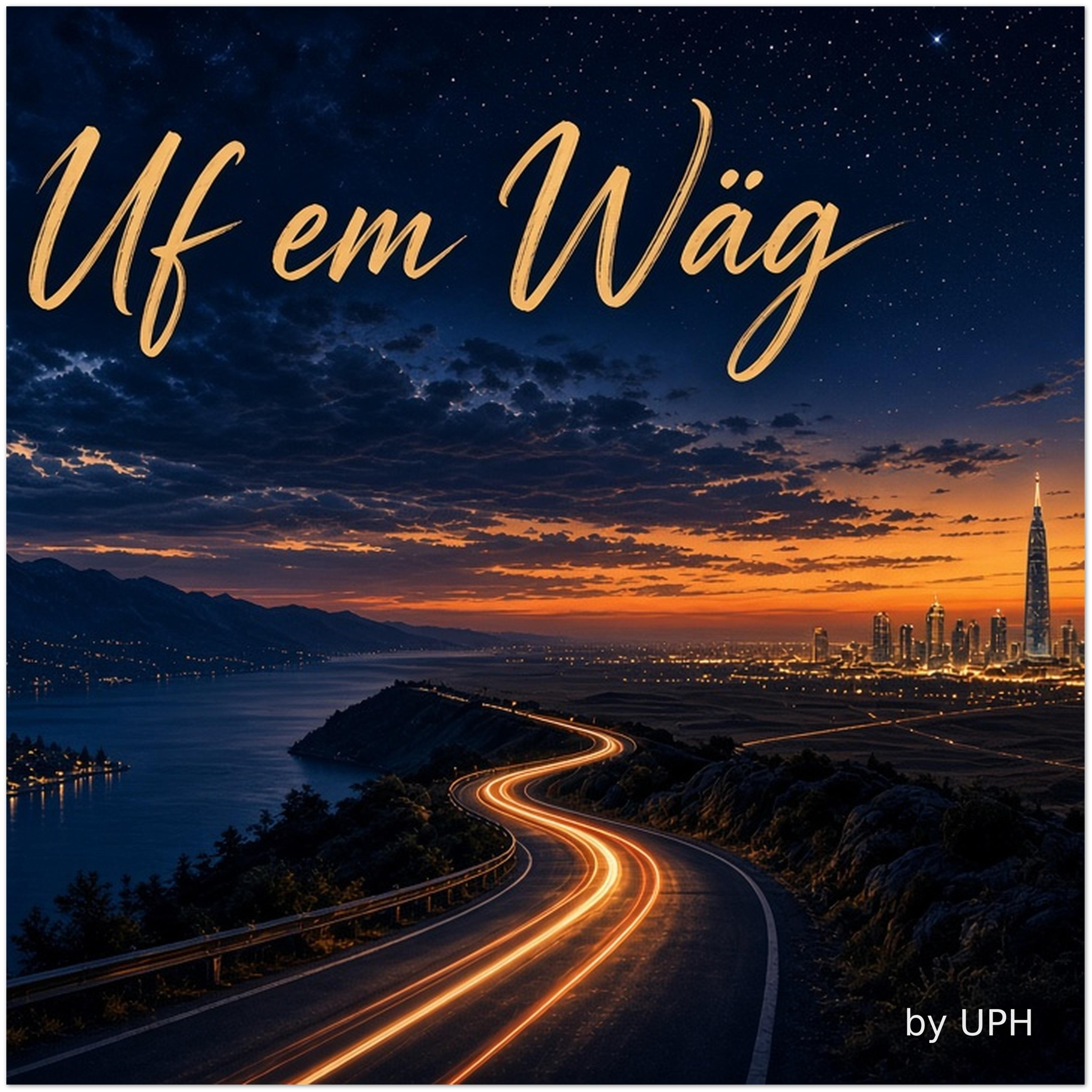 Uf em W&auml;g - Fine Art Poster