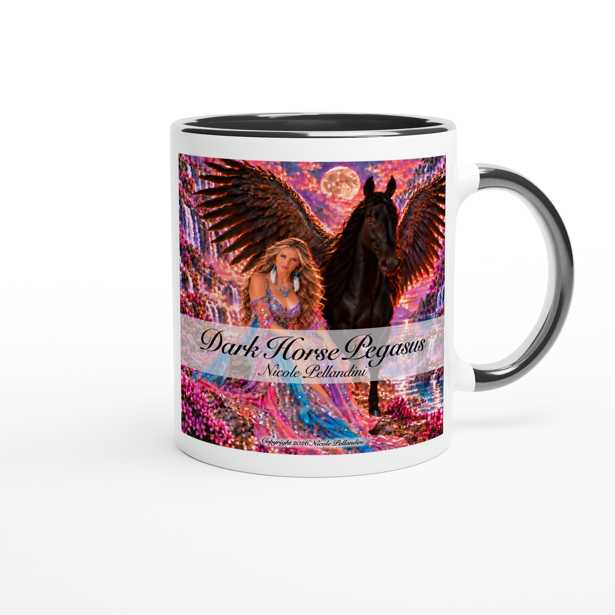 Dark Horse Pegasus - Ceramic Mug