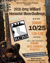 Greg Willard Blues Challenge - RCBS