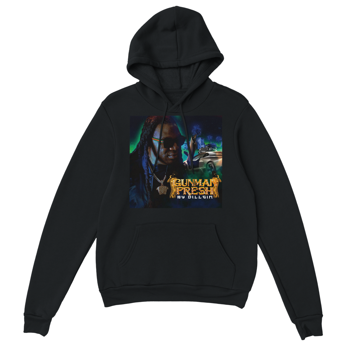 Gun Man Fresh (Explicit Version) - Classic Unisex Pullover Hoodie