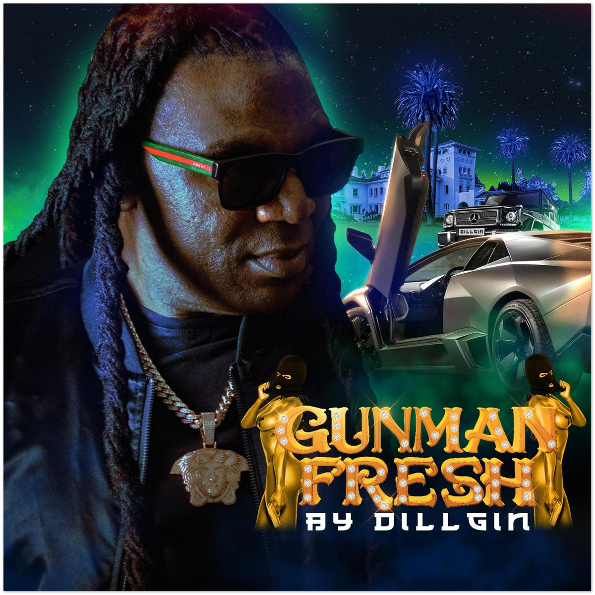 Gun Man Fresh (Explicit Version) - Fine Art Poster