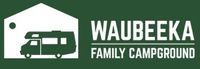 Marty McDermott with Jarrod at Waubeeka Family Campground