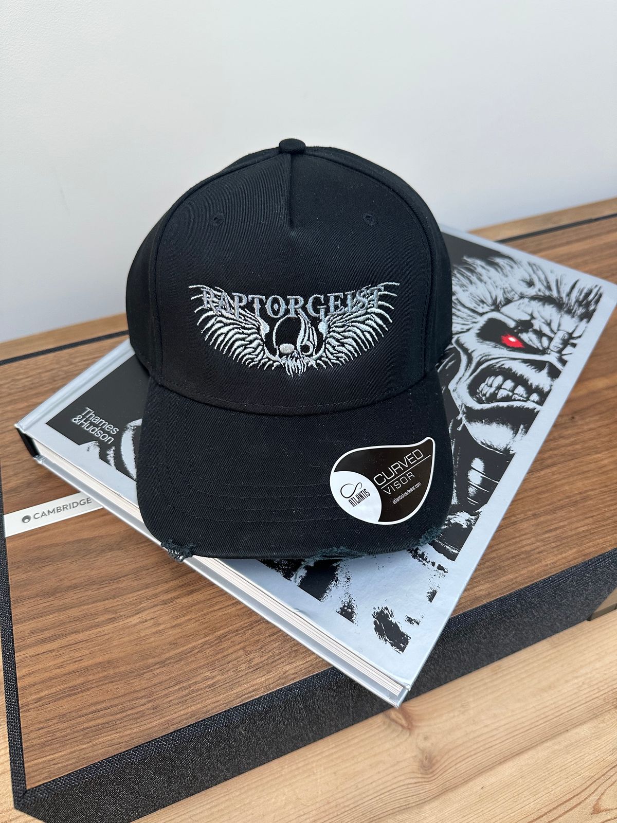 RG Cap - Black - Distressed