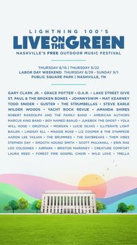LIVE ON THE GREEN