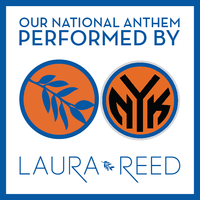 Laura Reed sings National Anthem @ NY Knicks Game