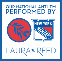 Laura Reed Sings National Anthem @ NY Rangers Game