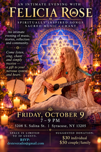 Intimate Evening of Sacred Music and Chant with Felicia Rose