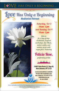 Love has only a beginning MEDITATION RETREAT!
