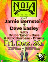 Jamie Bernstein and Dave Easley NOLA Brewing and Pizza