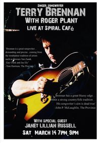 Spiral Cafe with Roger Plant & Janet Lillian Russell