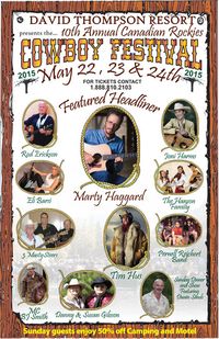10th Annual Canadian Rockies Cowboy Festival hosts The Pernell Reichert Band