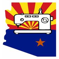P.Nosa sewing at the 4th Avenue Street Fair in Tucson