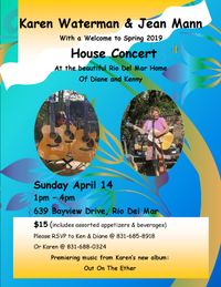 Karen Waterman and Jean Mann House Concert
