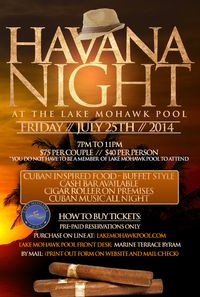 del Zorro Quartet at the Lake Mohawk Pool