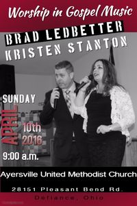 Kristen Stanton with Brad Ledbetter