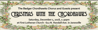 Badger Chordshawk Chorus - Holiday Show