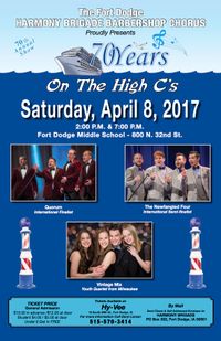Fort Dodge Harmony Brigade Chapter Show 