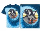 Cool Goat T-Shirt in Color: Blue Ocean Tie-Dye