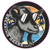 Breaking Grass Cool Goat Stickers (4 Options)
