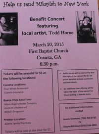 Mikaylah Benefit Concert