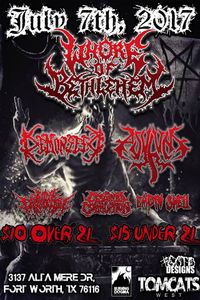 Whore of Bethlehem w/ Demonseed, Asylum, I Am Destruction, Cesspool of Corruption, and Empty Shell
