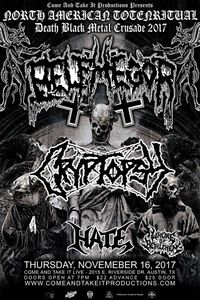 Belphegor, Cryptopsy, Hate w/ Whore of Bethlehem, TBA