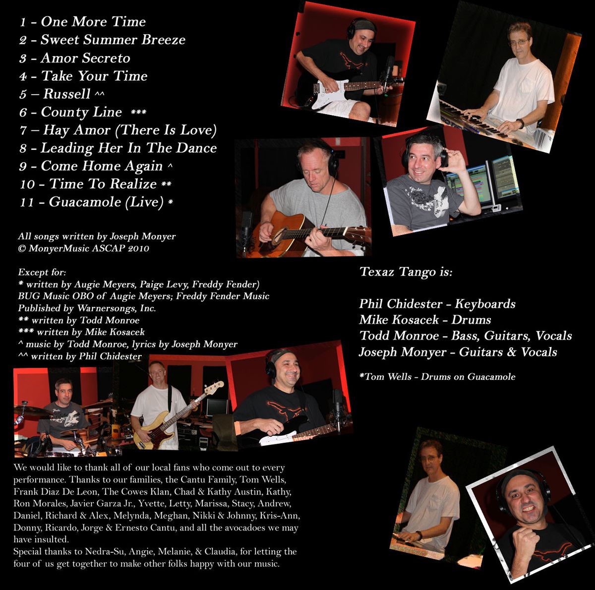Raise Your Hand - Joseph Monyer con Texaz Tango