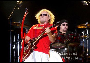 SAMMY HAGAR ROCK THE PARK 2014 PHOTOGRAPHY BY KIM CYR
