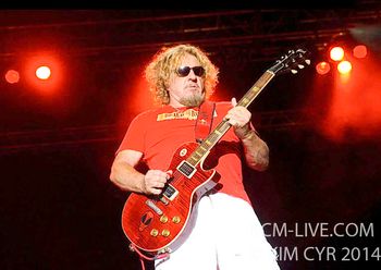 SAMMY HAGAR ROCK THE PARK 2014 PHOTOGRAPHY BY KIM CYR
