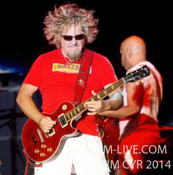 SAMMY HAGAR ROCK THE PARK 2014 PHOTOGRAPHY BY KIM CYR
