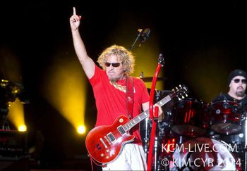 SAMMY HAGAR ROCK THE PARK 2014 PHOTOGRAPHY BY KIM CYR
