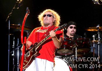 SAMMY HAGAR ROCK THE PARK 2014 PHOTOGRAPHY BY KIM CYR
