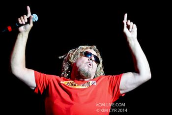 SAMMY HAGAR ROCK THE PARK 2014 PHOTOGRAPHY BY KIM CYR
