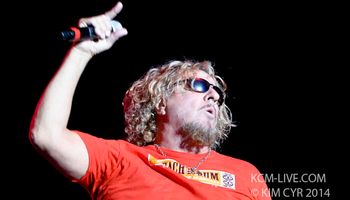 SAMMY HAGAR ROCK THE PARK 2014 PHOTOGRAPHY BY KIM CYR
