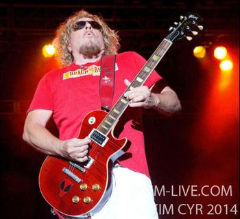 SAMMY HAGAR ROCK THE PARK 2014 PHOTOGRAPHY BY KIM CYR
