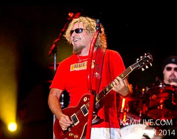 SAMMY HAGAR ROCK THE PARK 2014 PHOTOGRAPHY BY KIM CYR
