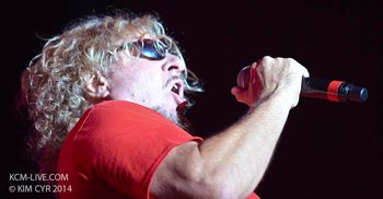 SAMMY HAGAR ROCK THE PARK 2014 PHOTOGRAPHY BY KIM CYR
