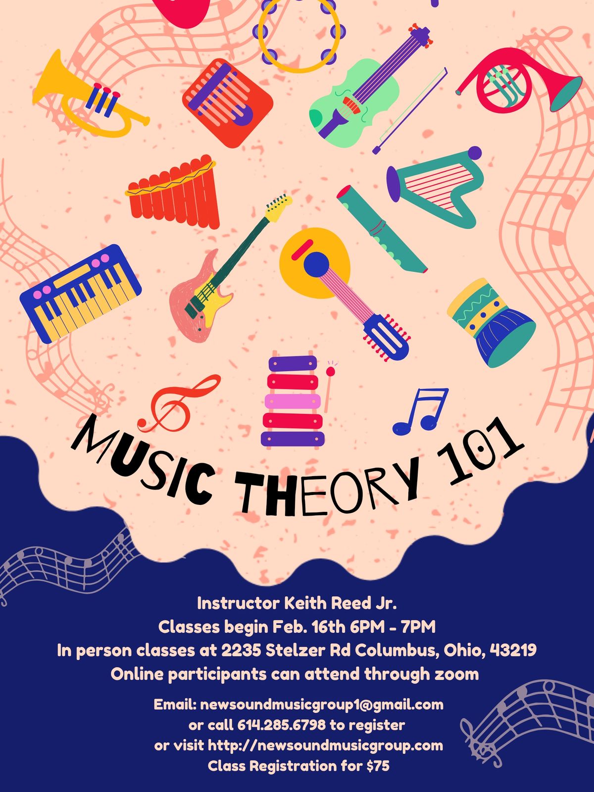 Music Theory 101 Registration