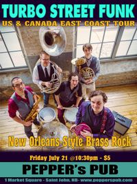 Turbo Street Funk @  Pepper's Pub