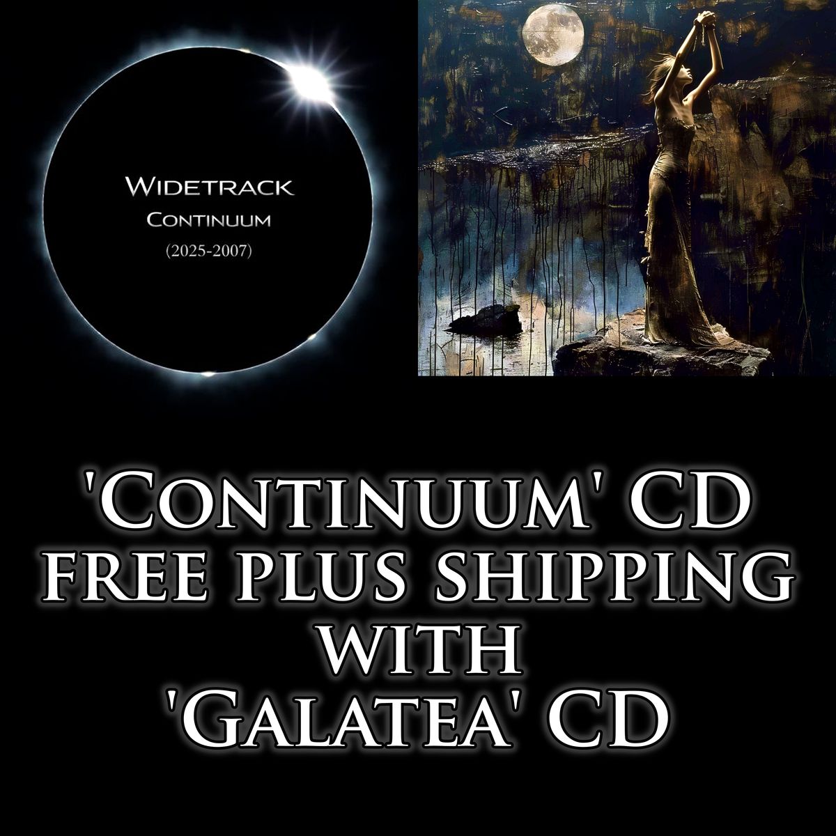 Continuum CD free plus shipping with Galatea CD - CD