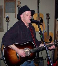 Jeb Barry at the Bounti Fare Open Mic